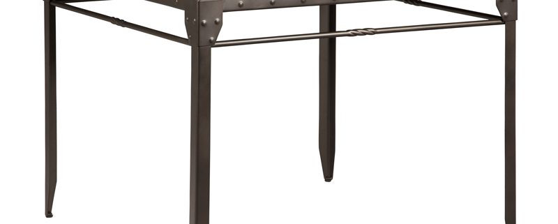 Mackenzie Walnut Square Dining Table