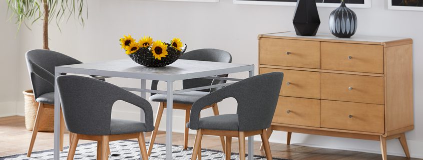 Perth Dining Table with Hutton Chairs