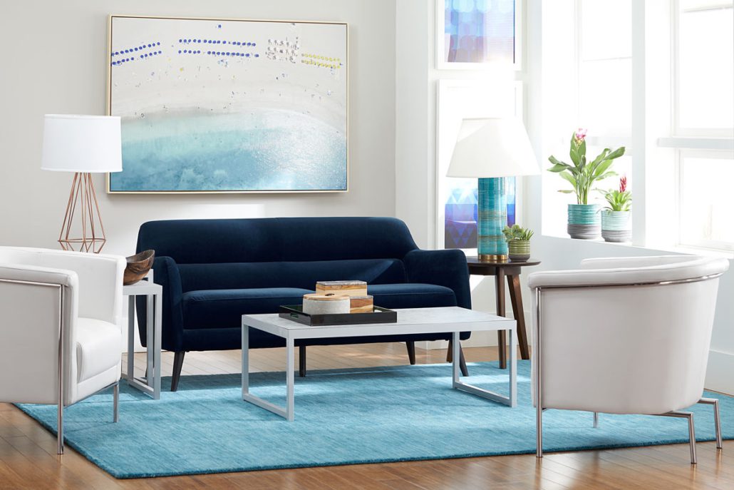 Marley Living Room with Blanca Chairs